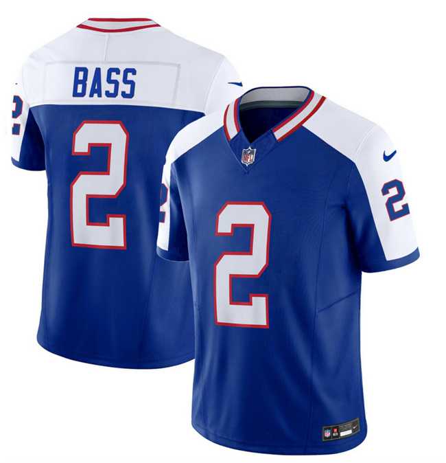 Men & Women & Youth Buffalo Bills #2 Tyler Bass Blue White 2023 F.U.S.E. Throwback Vapor Untouchable Limited Football Stitched Jersey,We sell and wholesale Men & Women & Youth Buffalo Bills #2 Tyler Bass Blue White 2023 F.U.S.E. Throwback Vapor Untouchable Limited Football Stitched Jersey on line form chian!